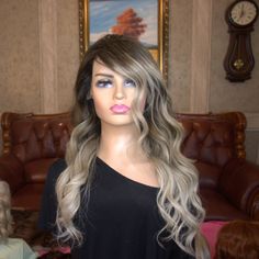 Ashy Blonde Highlighted Wig Human Hair Wigs with Dark Root 13x6 HD Lace Frontal Wig Virgin Hair Wavy Women Wigs Pre Plucked 150% Length:8-28 Available Density:130%/150%/180% Density Available Hair Color:Ashy Blonde Highlights Color as The Picture Hair Texture:Wavy Hair Type:100% Premium Brazilian Human Hair Hairline: Pre Plucked Natural Hairline Bleached Knots Cap Size: Small,Medium,or Large Cap with Combs And Adjustable Straps Lace Type:Swiss Lace,13x4/13x6 Deep Parting Lace Front Wig FULL L... Highlighted Wig, Women Wigs, Black And Blonde, Wig Human Hair