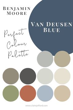 the text reads, farrow and ball perfect color palette