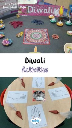 Celebrate Diwali Festival of Light with these lovely activities. Click on the pin for more! Diwali Ideas Eyfs, Diwali Play Ideas, Deepavali Activities For Preschoolers, Diwali Role Play Eyfs, Celebration Activities For Preschoolers, Diwali Nursery Activities, Rama And Sita Eyfs Activities, Diwali Children Activities, Diwali Ks1 Activities