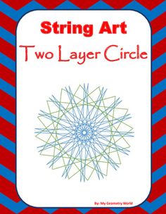 the cover of string art two layer circle