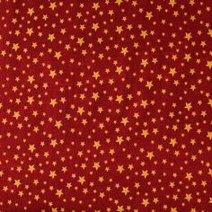 Piece together a patriotic masterpiece with America The Beautiful Stars On Red Cotton Calico Fabric! This deep red fabric features a textured background with five-point stars scattered over top in yellow-gold and gold colors and in various, small sizes. Use it to make a vast array of honoring and inspiring American-themed sewing projects and crafts!     Details:   Width: 44" - 45"  Weight: Lightweight  Country Of Origin: Thailand  Content: 100% Cotton  Care: Machine Wash, Cold; Tumble Dry, Low; Deep Red Astethics, Arrow Fabric, Stars Fabric, Beautiful Stars, Watercolor Fabric, Red Stars, Chevron Fabric, Corpus Christi Tx, Calico Fabric