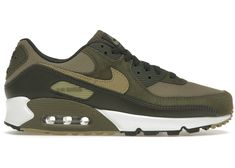 Nike Air Max 90 Recraft Royal (W) - CD0490-100 Shoes That Go With Olive, Olive Tan, Couple Shoes, Nike Shoes Air Max, Mens Nike Shoes, Mens Nike Air, Hot Sneakers, Nike Fashion, Mens Fashion Shoes