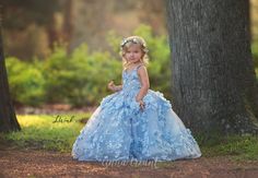 Toddler Pageant, Peach Gown, Long Flower Girl Dresses, Girl Princess Dress, Backless Design, Pageant Dresses