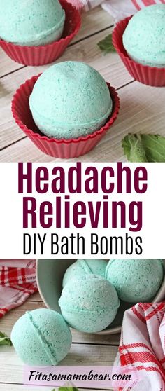 Use these DIY bath bombs for headaches to help relieve stress and reduce tension. This DIY bath bomb recipe uses all-natural ingredients and a specific blend of essential oils to get headache relief naturally. An easy DIY recipe to bring a little bit of fizz and some relief to your bath #bathbomb #diybathbomb #headacherelief #headacheremedies #essentialoilrecipes Thoughtful Homemade Gifts, Healing Bath, Headache Remedy, Natural Headache, Natural Headache Remedies, Bombe Recipe, Bath Stuff, Bath Bomb Recipes, Homemade Bath