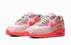 SIZE                : (WMNS 9.5 US)  (7 UK)  (41 EUR)  BOX                : IN OPEN TOP BOX,WILL BE SHIPPED IN BOX FOR PROTECTION  COLOR           : BRIGHT CRIMSON-PURE PLATINUM CONDITION  : BRAND NEW, NEVER WORN STYLE #         : CT3449-600 Women's Silhouette, Womens Air Max 90, 90 Shoes, Air Max 90 Women, Nike Dresses, Go Pink, Nike Air Max For Women, Air Max Women, Stadium Goods