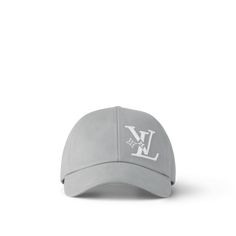 LOUIS VUITTON® - Lv Smash Cap - Light Grey Luxury Logo Snapback Hats, Luxury Logo Cap, Luxury Snapback Hat With Logo, Luxury Cap With Logo, Lv Hat, Bonnet Louis Vuitton, Louis Vuitton Baseball Cap, Louis Vuitton White Hat, Louis Vuitton Bonnet