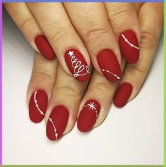 Nail Art Natale, Trending Christmas Nails, Short Christmas Nails, Nails For 2023, Christmas Nail Design, Christmas Nail Art Ideas, Subtle Nails