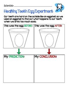 a poster with instructions on how to use the toothbrush for an experiment or presentation