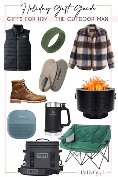 Men can be very difficult to shop for, but LivingLesh has rounded up some great gifts even for the impossible man. You'll find a collection of gifts to shop from everything from the outdoorsy man all the way to the movie lover. Mens Outdoor Gifts, Gifts For The Outdoorsman, Outdoor Guy Gifts, Outdoorsy Men Gifts, Outdoor Gifts For Men, Men’s Gifts, Gift For Outdoorsman, Outdoorsy Man, Outdoorsy Men