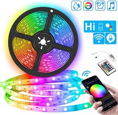 Led Rope Light, Led Lighting Bedroom, Led Rope, Led Rope Lights, New Year Decoration, Rgb Led Strip Lights, Alexa Echo, Party Bars, Led Strip Lights