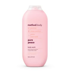 Method Body Body Wash Pure Peace 18 FL Oz 532 Ml. Method Body Wash Pure Peace, Method Body Pure Peace, Method Bodywash, Method Body Wash, Best Body Wash, Body Washes, Xmas List, Christmas Wishlist, Christmas Wishes