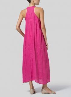 Linen A-line Maxi Dress Basic Maxi Dress, Miss Me Outfits, Plain Maxi Dress, A Line Maxi Dress, Best Summer Dresses, Dresses Formal Elegant, Maxi Dress Online, Fashion Dresses Casual, Style Maxi Dress