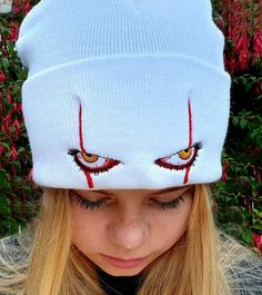 Cold Weather Hats, Scary Clown, Hip Hop Hat, Halloween Hats, Estilo Hip Hop, Hat For Man, Knit Fashion, Womens Clothing Sizes, Knit Hat