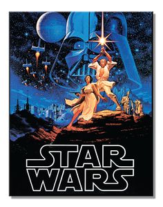 the poster for star wars is shown