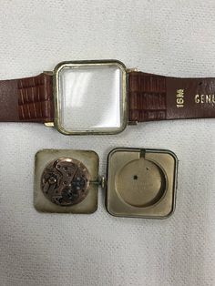 "PLEASE READ ENTIRE DESCRIPTION BEFORE PURCHASING Vintage Rare Collectable 1960s Omega 14K Gold Filled Swiss Watch Wristwatch Please see pictures for more details! Pre-owned: Some scratches from normal wear. Face shows some discoloration. Please see photos for details. Watch is working and keeping time well. Watch is in great mechanical condition, all of our watches are tested for time by one of our watchmakers before being listed for sale. Specifics: *14k Gold Filled *Mechanical (hand-winding) Vintage Rectangular Chronometer Watch, Vintage Rectangular Dial Watch Accessories, Vintage Yellow Gold Analog Watch Accessories, Vintage Rectangular Analog Watch Accessories, Vintage Rectangular Watch Accessories, Retro Automatic Watch Accessories For Formal Occasions, Vintage Yellow Gold Self-winding Watch Accessories, Vintage Collectible Watch With Rectangular Dial, Vintage Collectible Watch Accessories With Rectangular Dial