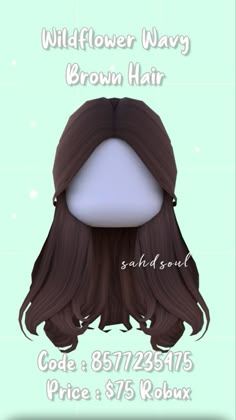 Bloxburg Sleepwear Codes, Hair Ids For Bloxburg, Bloxburg Cheeks Head Code, Roblox Ids Hair, Blocksburg Hair Codes, Bloxburg Outfit Codes Hair Brown, Brown Hair Outfit Codes, Brookhaven Hair Id, Roblox 3d Clothing Outfits