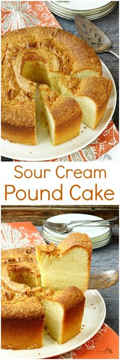 this sour cream pound cake is so good it's easy to make