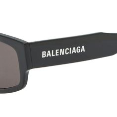 Balenciaga Eyewear, Gray Accessories, Balenciaga Logo, Balenciaga Mens, Universal Works, Mens Eyewear, Branded Gifts, Black Box, Sneakers Black