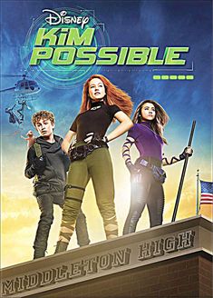 the poster for the movie kim possible, starring actors from left to right willow, madison and jade