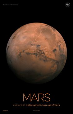 an image of the planet mars taken from space