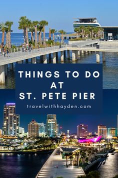 there are many things to do in st pete pier