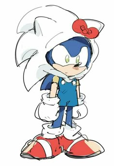 sonic the hedge from sonic the hedge cartoon character, character drawing, person, shadow the hedge