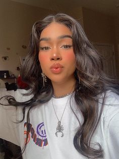 Maquillage On Fleek, Fame Dr, Baddie Hairstyles, Grunge Hair, Pretty Makeup, Cute Makeup, Black Girls Hairstyles, Aesthetic Hair, Aesthetic Makeup