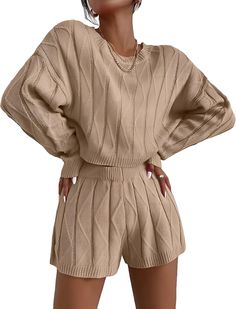 Stay cozy and stylish in this 2-piece knit lounge set! Featuring a soft long sleeve pullover sweater top and matching shorts, this sweatsuit is perfect for lounging around, running errands, or as a comfortable travel outfit. Made from soft, breathable fabric for ultimate relaxation.
Note: (As an Amazon affiliate, I receive a small commission on purchases made through this link.)
#knitloungeset  #longsleeve #pullover #sweatsuit #womensloungewear #usa #casualwear #relaxationmode #loungeset #sweaterandshorts #amazonaffiliate Lounge Sets For Women, Sweatsuit Outfits, Knit Lounge Set, Womens Pajama Shorts, Sweatsuit Set, Long Sleeve Pullover Sweater, Drop Shoulder Sweaters, Sleeves Top