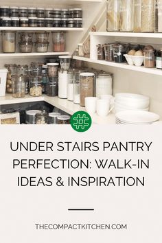 the under stairs pantry is perfect for walking in ideas and inspirational kitchen decorating tips