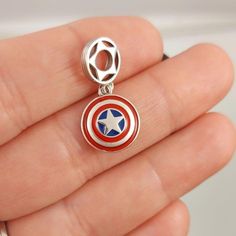 Calling All Marvel The Avengers Fans! Condition: New With Tag. Material: 925 Sterling Silver Charm. Stamp Shown On Charm Color: Red, Blue And Silver Name: Captain America Shield Marvel The Avengers Charm. Inscribed With " True To Yourself" Uses: Fits Most Charm Bracelets Savings: Bundle To Save. Add To Bundle For Offer And Shipping Discount Tags: Captain America Shield, The Avengers, Marvel, Sterling Silver, Charm, Fits Pandora Bracelets C076 Feel Free To Check Other Items Available In My Closet Captain America Wedding, Pineapple Bracelet, Rings Eternity, Captain America Shield, Wooden Bangle, Orange Bracelet, True To Yourself, Eternity Rings, Floral Bracelet