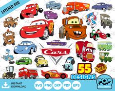 cars and trucks cliparts for personal use, includes 5 different designs to choose from