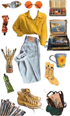 #fashioninspo #stylegoals #trendythreads #ootd #fashionista #fashionforward #styleinspiration #fashionblogger #fashionlover #instafashion Plant Mom Outfits, Garden Outfit Aesthetic, Plant Mom Outfit, Plant Mom Aesthetic Outfit, Plant Girl Aesthetic, Outfits Academia, Core Clothes, Outfit Ideas Autumn, Solar Punk