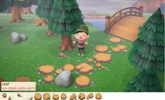 an animal crossing game is shown in this screenshot from the nintendo wii video game