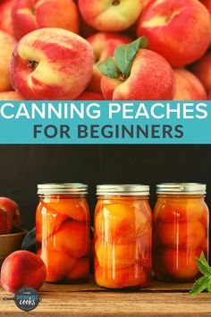 canning peaches for beginners