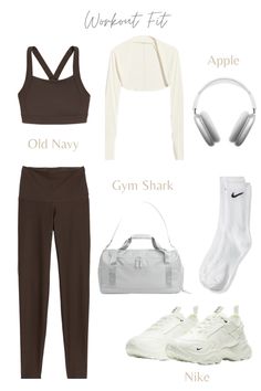 Link to entire outfit Luxury Gym Outfit, Lululemon Outfit Gym, Training Outfit Aesthetic, Gym Outfit Inspiration, Workout Aesthetic Outfits, Gym Girl Aesthetic Outfit, Gym Bag Aesthetic, Workout Hacks, Girl Gym Outfits