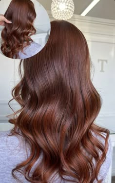 Auburn Spice Hair Color, Rust Brown Hair, Cinammon Hair Colour, Brown Hair Red Tint, Cinnamon Brunette Hair, Cooper Brown Hair Color, Light Brown Red Hair, Brown Hair With Red Undertones