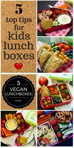 the top tips for kids lunch boxes 5 vegan lunchboxes that are easy to make