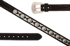 【US seller】-As a US seller, we provide free shipping and return for US buyers. 【WESTERN HIGH FASHION】:Modern cowboys and cowgirls need to look and feel their best. Our belts are designed to add serious style to your outfit. Perfect for matching up with cowboy boots. You can match this fashion belt with different outfits while in different occasions. Such as custom parties, birthday parties, offices, ceremonies, dates, summer camps, and so on. The softness and thickness are just perfect for daily Silver Engraved Western Belt, Silver Western Belt, Luxury Western Belt With Silver Buckle, Southwestern Silver Concho Belt, Silver Antique Buckle Belt For Western-themed Events, Modern Cowboy, Western Buckles, Luxury Belts, Concho Belt