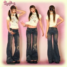 Chinese Y2k, 2000s Japanese Fashion, 2000s Outfit, Outfits 2000s, 일본 패션, 2000s Outfits, Outfits Y2k, 2000s Fashion Outfits, Tokyo Fashion