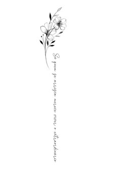 a black and white drawing of flowers with the words i love you in cursive writing