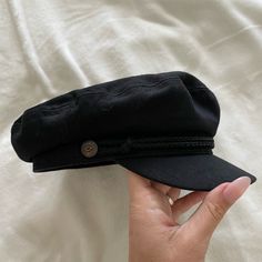 Black, Brand New Never Used Paperboy Hat, Brixton Fiddler Cap, Fiddler Hat, Fiddler Cap, Birthday Wishlist, Women Accessories, Brand New, Hats, Birthday