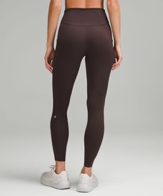 Fast and Free High-Rise Tight 28” Pockets *Updated | Women's Leggings/Tights | lululemon Thermal Leggings, Knit Leggings, Running Tights, High Rise Leggings, Tight Leggings, Women's Leggings, Tank Shirt, Tank Top Shirt, Long Tops