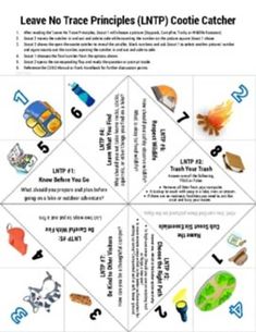 the instructions for how to make an origami triangle with pictures and text on it