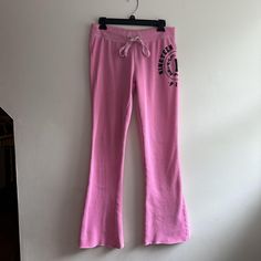 Victoria’s Secret PINK low rise flare pants   Size:... - Depop Low Rise Flare Pants, Pink Trousers, Fancy Dresses, Flare Pants, Skirt Leather, Sweater Skirt, Sweatshirt Shirt, Secret Pink, Victoria’s Secret