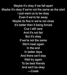 An exceptance of a changed friendship #poetry #sad #poems #poem #sadpoetry Friendship Poetry, Speech And Debate, Longing Quotes, Feeling Left Out, Losing Someone, Poetry Quotes