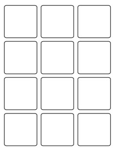 blank squares are arranged in the shape of rectangles to make it easier for students to draw