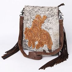 Large Crossbody Bag, Cute Crossbody Bags, Large Crossbody Bags, Horse Supplies, Saddle Pad, Dog Products, Leather Fringe