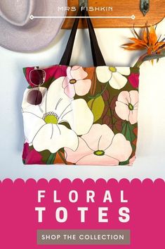 Oversized bags printed in gorgeous colors on yummy texture cotton pebble canvas. Meet your new gym bag, beach bag, yoga bag, travel bag. Bring some of the tropics with you, even on chilly days. Large floral Hawaiian pattern. Learn more at the Mrs Fishkin shop Canvas Beach Tote, Hawaiian Pattern, Oversized Bag, Floral Bags, Hawaiian Print, Hawaii Beaches, Beach Tote, Tropical Beach