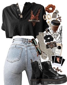 Swaggy Outfits, Teenage Fashion Outfits, Lookbook Outfits, Teen Fashion Outfits, Retro Outfits, Grunge Outfits