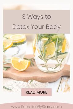 If you've tried going on a juice cleanse before, you know that it can be miserable! And how much does it really do for you? There are actually many other, less drastic ways, to detox your body on a regular basis through healthy habits. Follow the link for 3 ways that you can detox your body.  #detox #selfcare #wellness Detoxifying Drinks, Detoxifying Food, Juice Cleanses, Gastrointestinal System, Body Flush, Full Body Detox, Take Care Of Your Body, Body Cleanse, Natural Detox